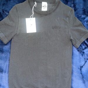 Gymshark Black Ribbed Tee